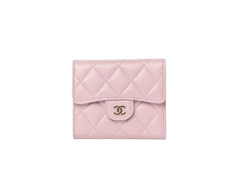 Sasom กระเป๋า Chanel Classic Small Flap Wallet In Lambskin With Gold