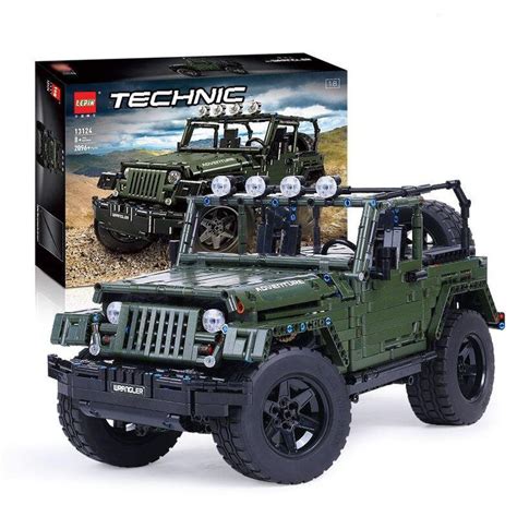 Technic Rc Jeeps Wrangler Adventure Off Road Building Blocks Shipping Worldwide Dhl Rc Jeep