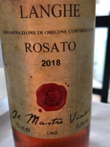 Il Mastro Vinaio Langhe Rosato Vivino Us