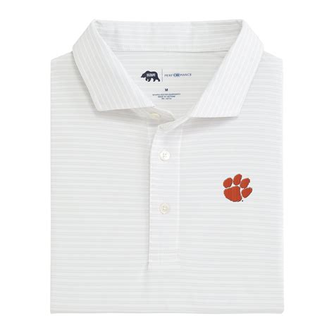 Pairing Stripe Clemson Performance Pique Polo – Onward Reserve