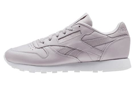 Wmns Reebok Classic Leather Ps Pastel Running Shoes Purple Cm9159 Kicks Crew