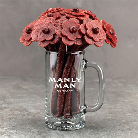 beef jerky flower bouquets 3