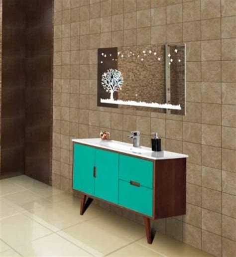 Plywood Pvc Wall Mounted Radon Bathroom Vanity Size Inch At Best