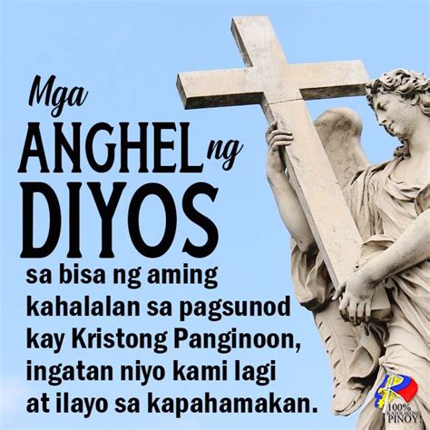 Katolikongpinoy On Twitter Mga Anghel Ng Diyos Sa Bisa Ng Aming