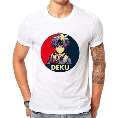 Buy Anime My Hero Academia Deku Cosplay Boku No Hero Academia T Shirts Short