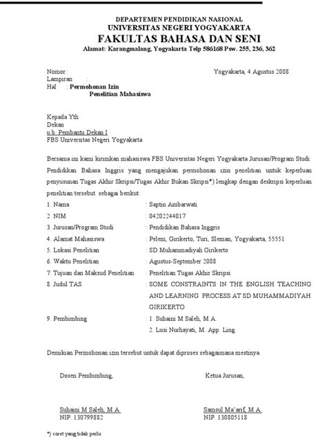 Detail Contoh Surat Tugas Penelitian Dosen Koleksi Nomer 30