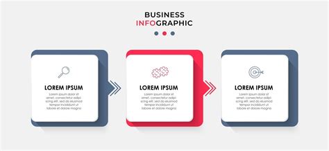 Plantilla De Negocio De Diseño Infográfico Con Iconos Y 3 Opciones O Pasos 2978785 Vector En