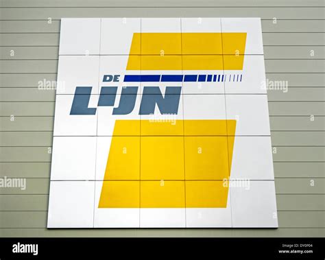 Logo Of The Flemish Transport Company De Lijn Vlaamse