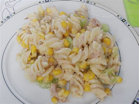 Nudelsalat Mit Thunfisch Und Mais Von Bausel29 Chefkoch