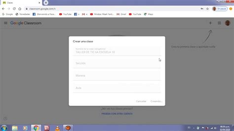 Espacio TIC Cómo crear un aula virtual con Google Classroom YouTube