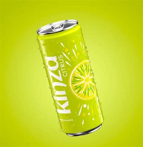 250ml Kinza 30 Citrus Carbonated Drink Packaging Type Can At ₹ 40