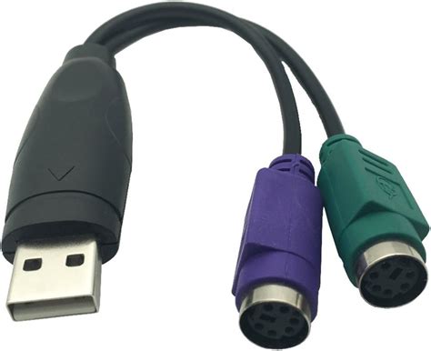 Dong Usb To Ps2 Ps2 Male To Female Cable Adapter Converter