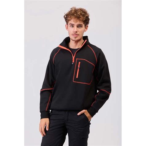 Sudadera Trabajo Cuello Alto Workteam Solouniformes