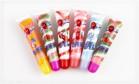 Lotta Luv Sets Of 6 Candy Flavored Lip Glosses