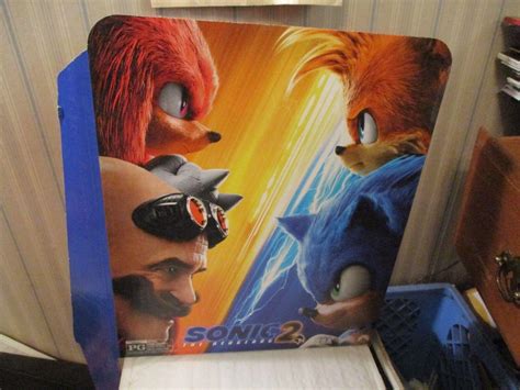 Sonic The Hedgehog 2 movie poster knuckles New exclusive DECAL Art Jim Carrey Al | #4558786118