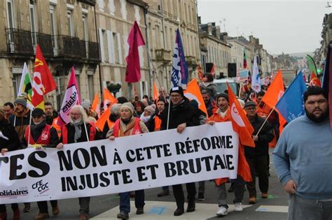 Réforme Des Retraites À Fontenay Le Comte Une Mobilisation D