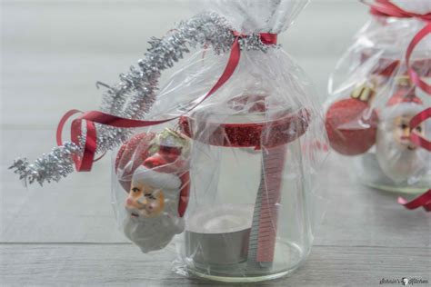 Geldgeschenke Weihnachtlich Verpacken Im Teelichtglas Schnin S Kitchen