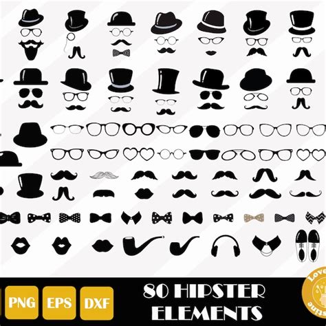 Mustache Glasses Etsy