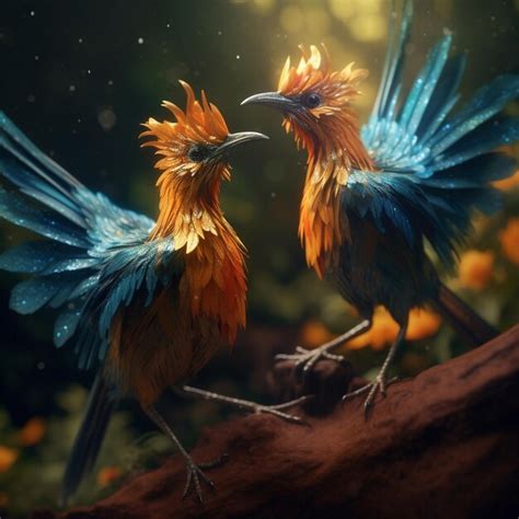 Premium Ai Image A Flying Phoenix Bird