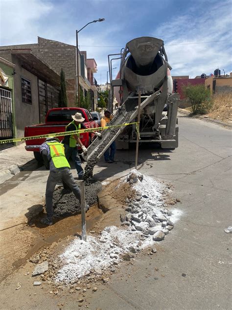 Inicia Bacheo De La JMAS En 14 Calles Del Quijote