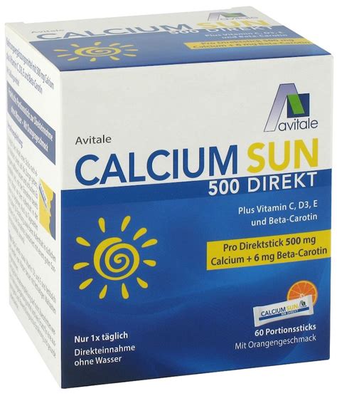 Sonnenallergie Calcium Online Kaufen Sanicare