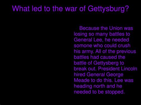 Ppt The Battle Of Gettysburg Powerpoint Presentation Free Download Id6450603