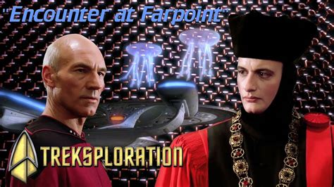 TNG S1 E1 E2 Encounter At Farpoint Star Trek Review YouTube