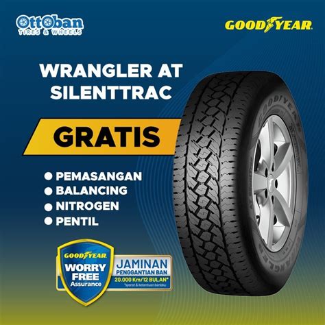 Promo Ban Mobil Goodyear Wrangler AT Silenttrac 265 65 R17 112S OWL