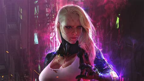 Cyberpunk 2077 Girl Wallpapers Top Free Cyberpunk 2077 Girl