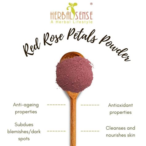 Rose Petals Powder Herbal Sense Life