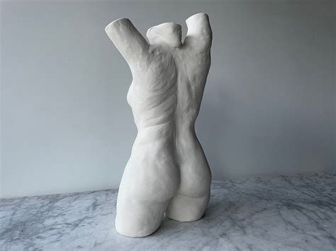 Nude Torso Vase Sculpture Female Figure Vessel Erotic Etsy