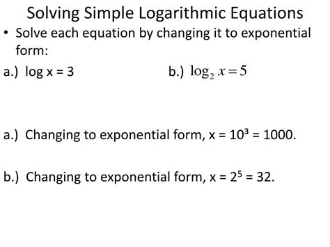 Ppt Logarithmic Functions And Their Graphs Powerpoint Presentation