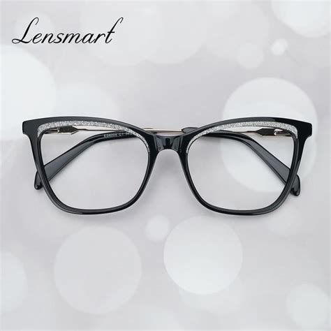 Square Black Glasses For Women Lensmart Online Eyeglasses For Women Lensmart Glasses