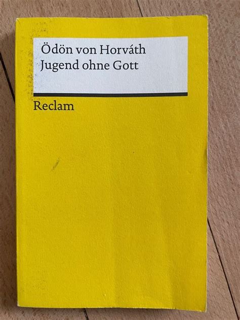 Buch Jugend Ohne Gott Von Den Von Horv Th Kaufen Auf Ricardo