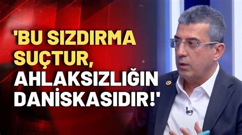 CHP li Gökhan Günaydın sızdırılan toplantıya sert tepki gösterdi