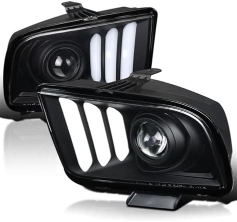 Amazon Spec D Tuning Faros Delanteros De Proyector Carcasa Negra