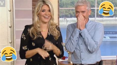 Phillip Schofield And Holly Willoughby Funny Moments