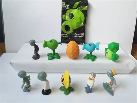 Colecci N Completa Figuras Plantas Vs Zombies Vuala En Venta En