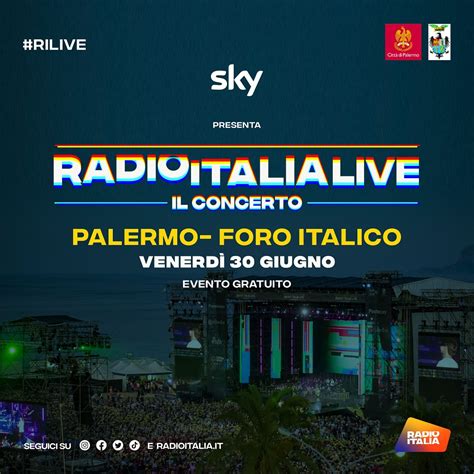 Radio Italia Live Il Concerto Torna A Palermo Il Giugno