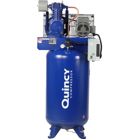 Quincy Qt 5 Splash Lubricated Reciprocating Air Compressor 5 Hp 230