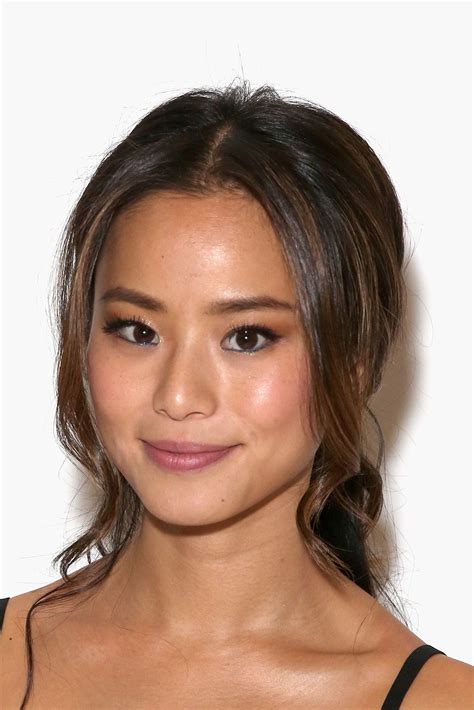 Jamie Chung At Mara Hoffman Jamie Chung Hair Asian Hair Jamie Chung