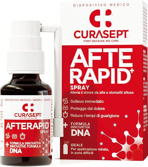 Curasept Spray Afte Rapid Ml Amazon It Salute E Cura Della Persona