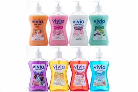 Vivia Hand Wash 400 Ml Assorted W Pump Box 24 Pcs Exl Vat