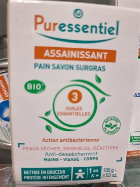 Puressentiel Assainissant Savon Solide Surgras Aux Huiles