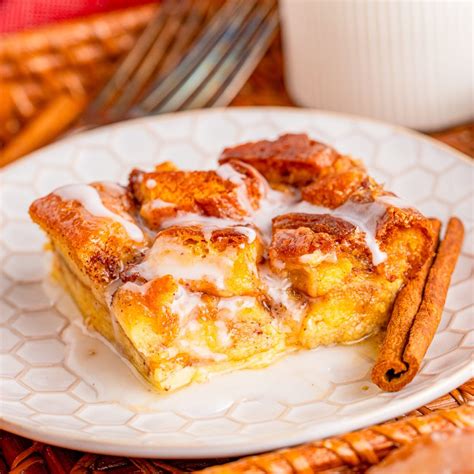 Simple Bread Pudding Recipe Made With Honey Buns