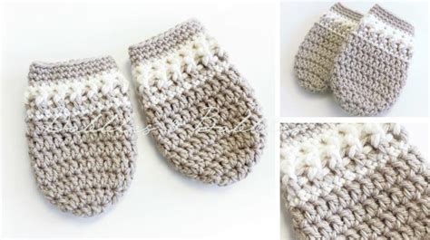 Baby Mittens Crochet Pattern - Dabbles & Babbles