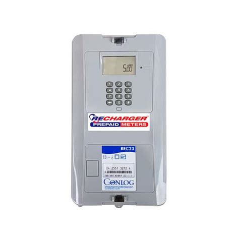 Recharger Conlog Single Phase Prepaid Electricity Meter Krone