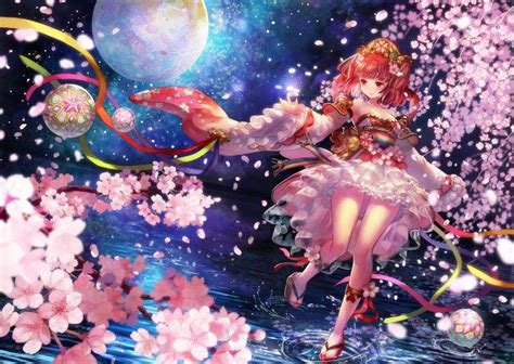 original Characters, Anime, Anime Girls, Cherry Blossom Wallpapers HD ...