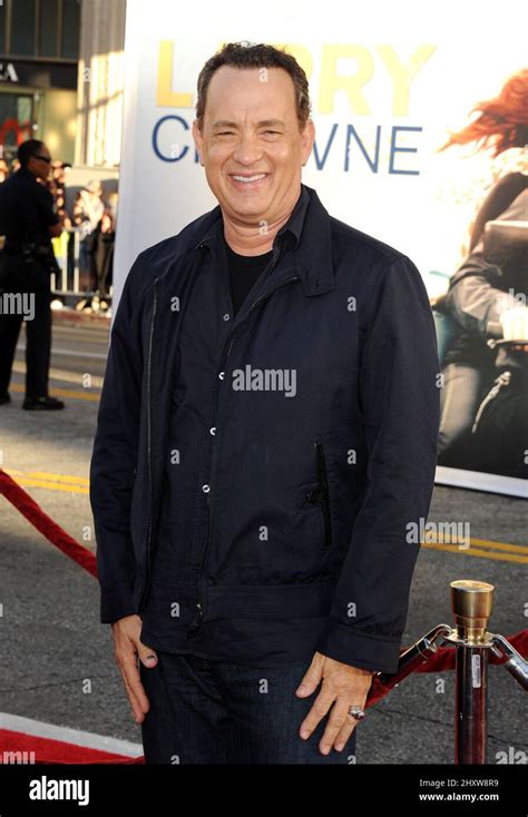 Tom Hanks At The Larry Crowne World Premiere Held At Graumans Chinese Theatre In Hollywood