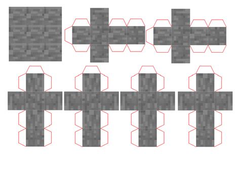 Papercraft Mine For Your Minis With Minecart And Ores Minecraft